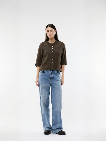 Cardigan ' Bailormd ' modström en marron