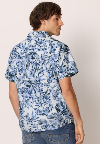 Street One MEN Regular Fit Hemd in Blau