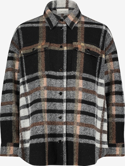 Cartoon Jacke in braun / grau / schwarz / weiß, Produktansicht
