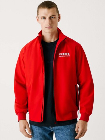Veste mi-saison 'Marina' Red Bull Racing x Pepe Jeans en rouge : devant