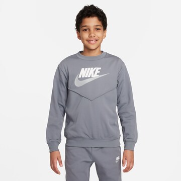 Nike Sportswear Φόρμα τρεξίματος σε γκρι: μπροστά