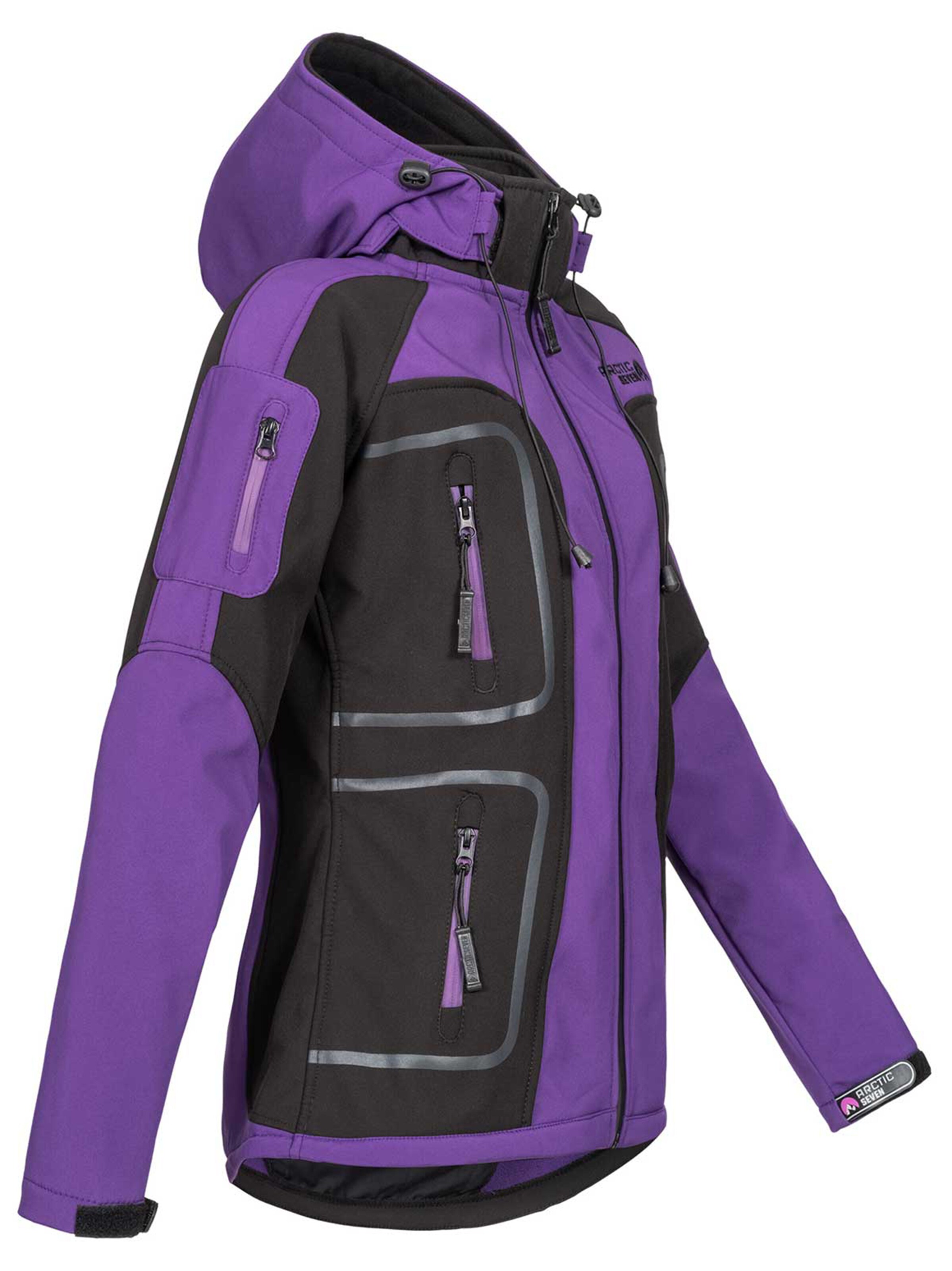 Arctic Seven Funktionsjacke in Lila