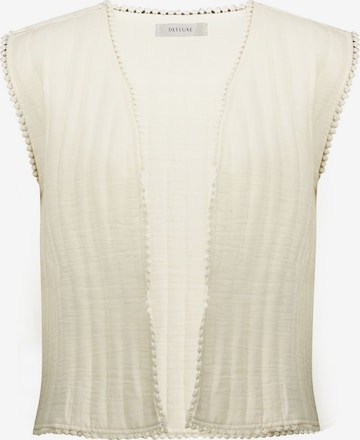 Gilet 'BERTILLE' Deeluxe en beige : devant