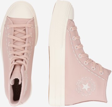 CONVERSE Sneakers hoog 'CHUCK TAYLOR ALL STAR LIFT - P' in Roze