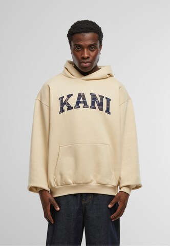 Felpa 'Serif' di Karl Kani in beige