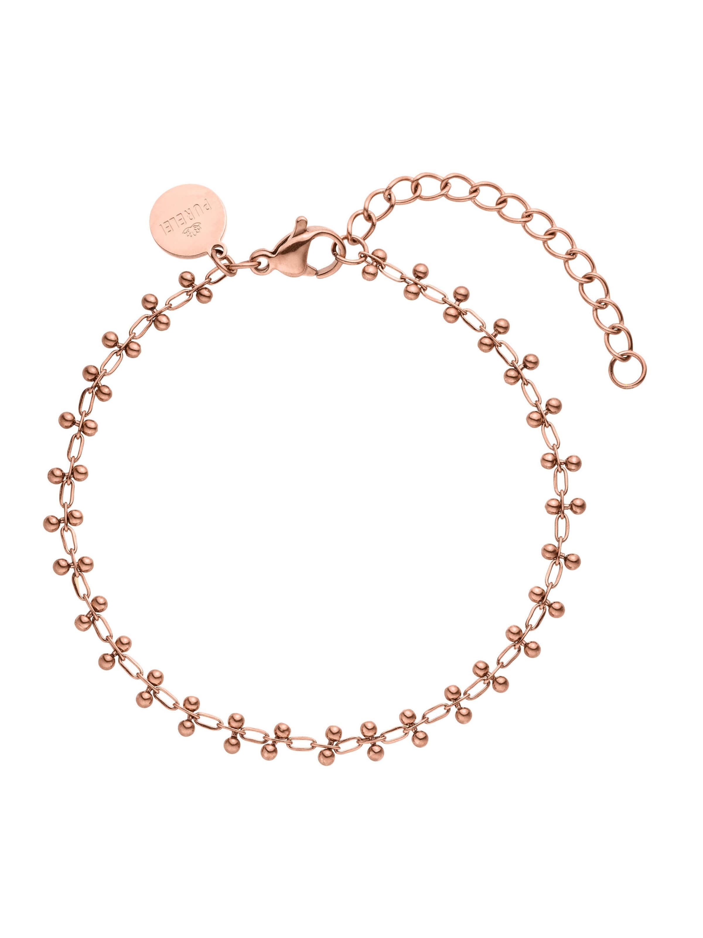 PURELEI - Pulsera 'Terra' en oro: frente