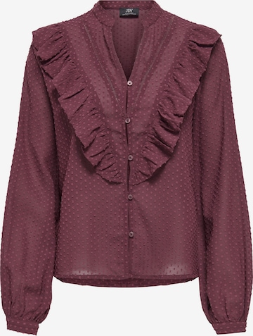 Chemisier 'ALBA' JDY en violet : devant