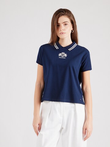 TOMMY HILFIGER - Camiseta en azul: frente