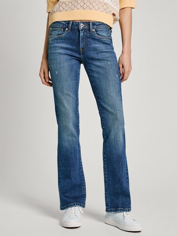 Pepe Jeans Bootcut Jeans in Blau: predná strana