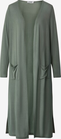 Angel of Style Gebreid vest in Groen: voorkant