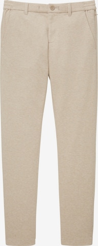 Coupe slim Pantalon chino 'Travis' TOM TAILOR en beige : devant