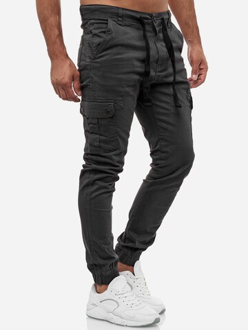 Tazzio Regular Cargohose '18525' in Grau