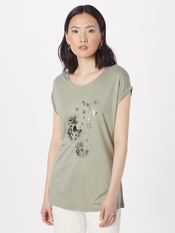 T-shirt 'Claudia' ABOUT YOU en vert : devant