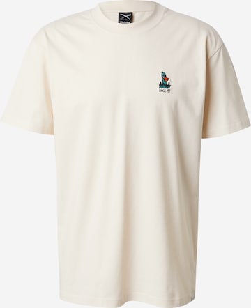Iriedaily T-Shirt 'What The Duck' in Weiß: predná strana