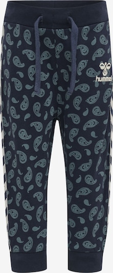 Hummel Pants in marine blue / Turquoise, Item view