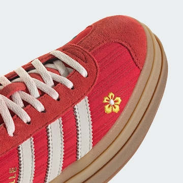 ADIDAS ORIGINALS Platform trainers 'Gazelle Bold' in Red