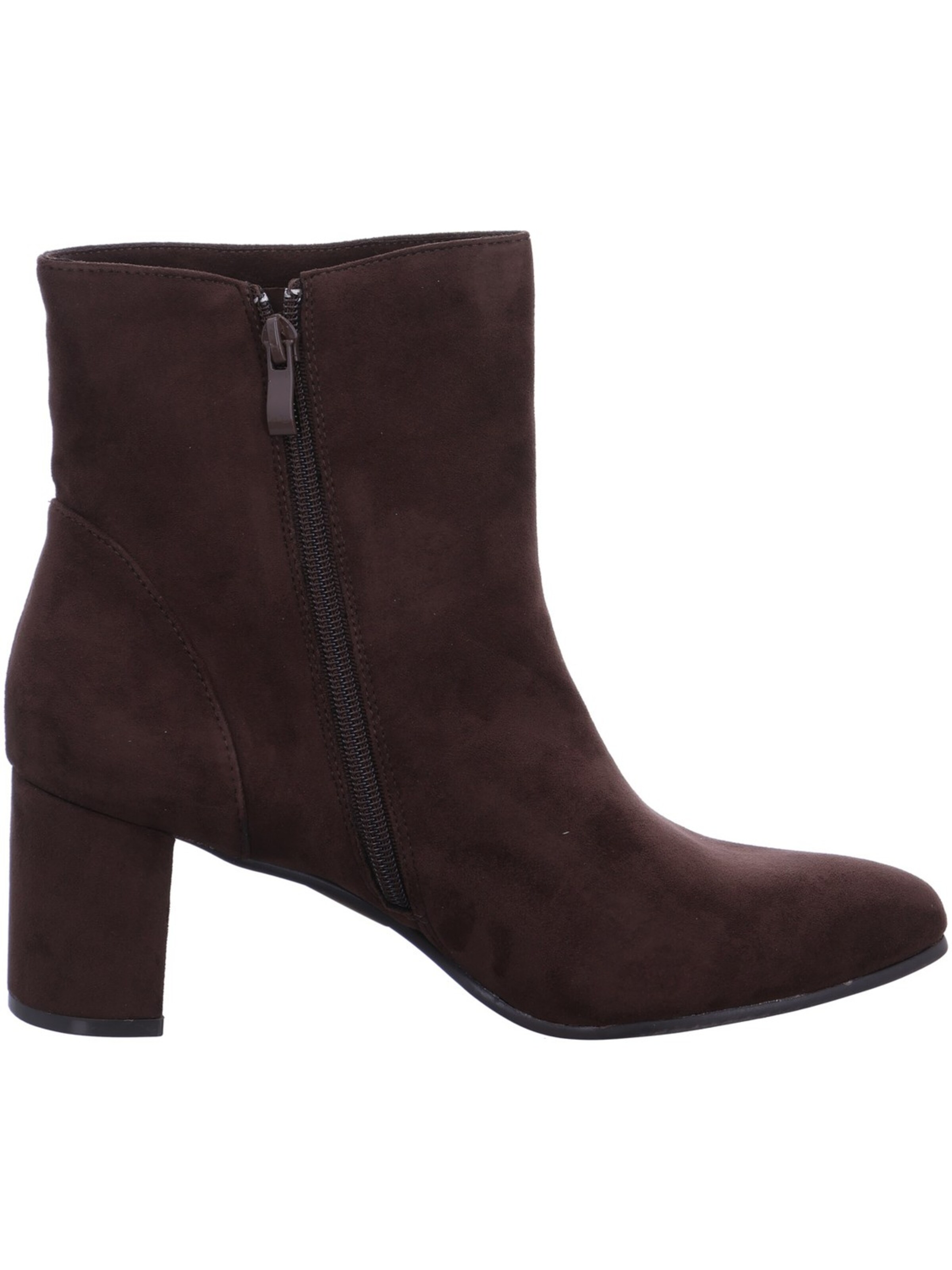QUEEN'S Ankle Boots in Brown