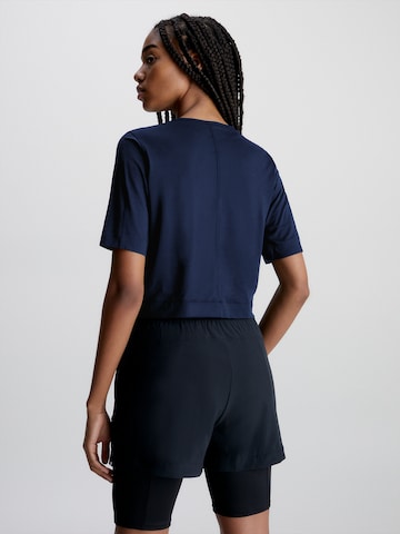 Calvin Klein Sport قميص عملي بلون أزرق