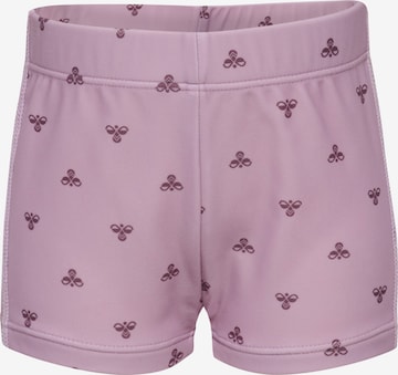 Hummel Bathing trunks 'Mini Bee' in Pink: front