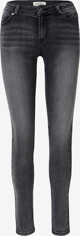 KOROSHISlimfit Traperice - crna boja: prednji dio