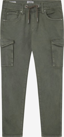 Pepe Jeans Regular Broek 'CHASE' in Groen: voorkant