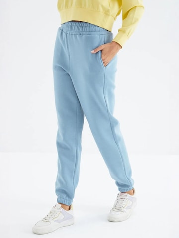 Tommy Life Regular Workout Pants 'Jogginghose' in Blue