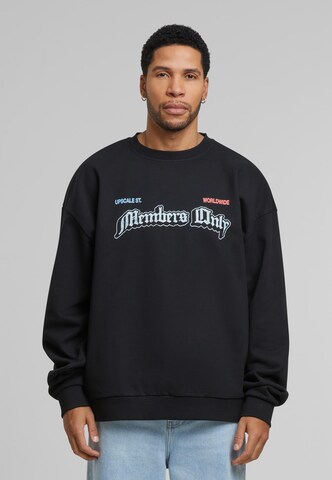 MT Upscale Sweatshirt 'Only Members' in Schwarz