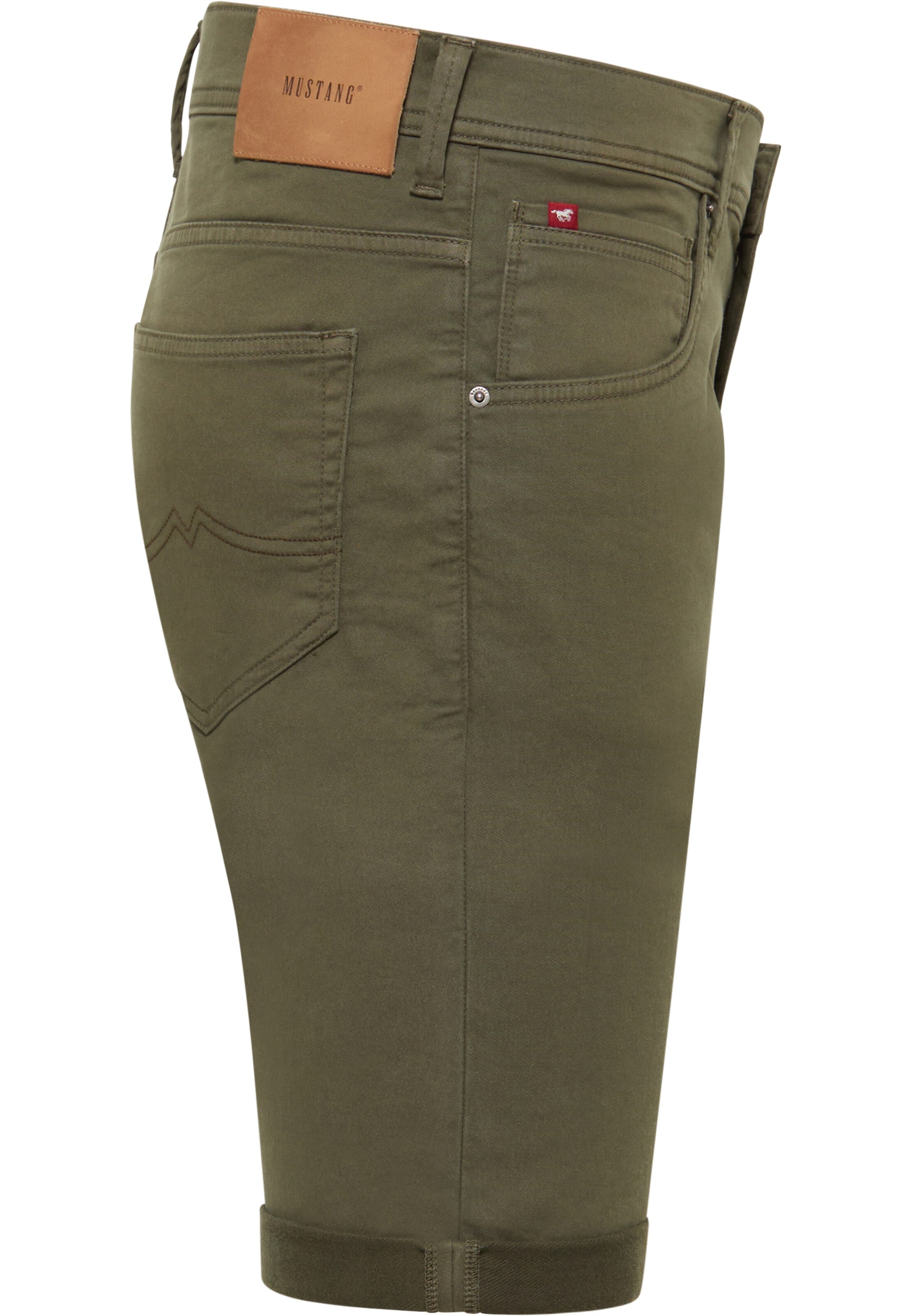 MUSTANG Slimfit Jeans in Grün