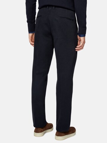 Boggi Milano Slimfit Kalhoty – modrá