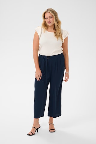 KAFFE CURVE Loosefit Hose 'KCIlia' in Blau