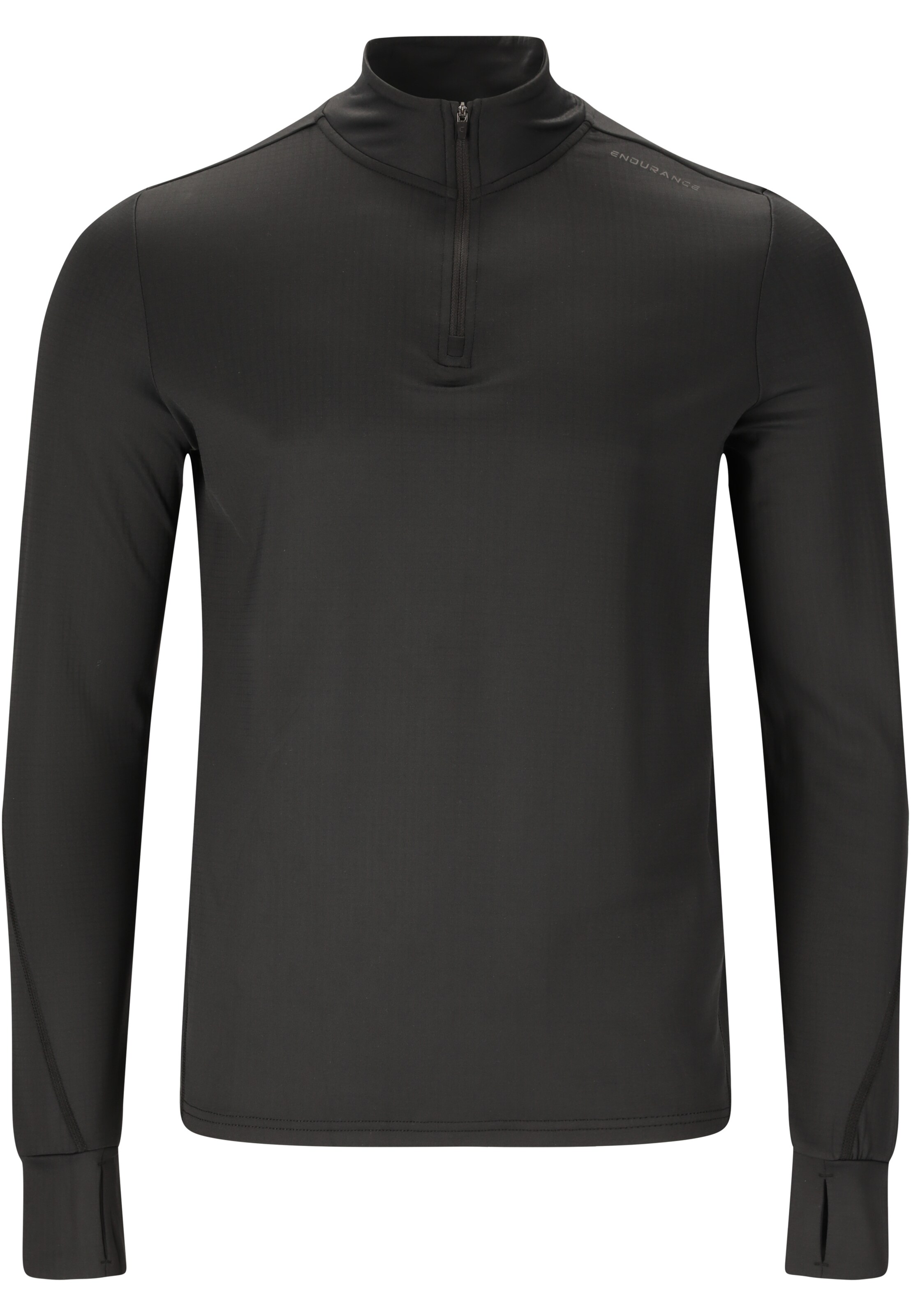 ENDURANCE Performance shirt 'Etan' in Black: front