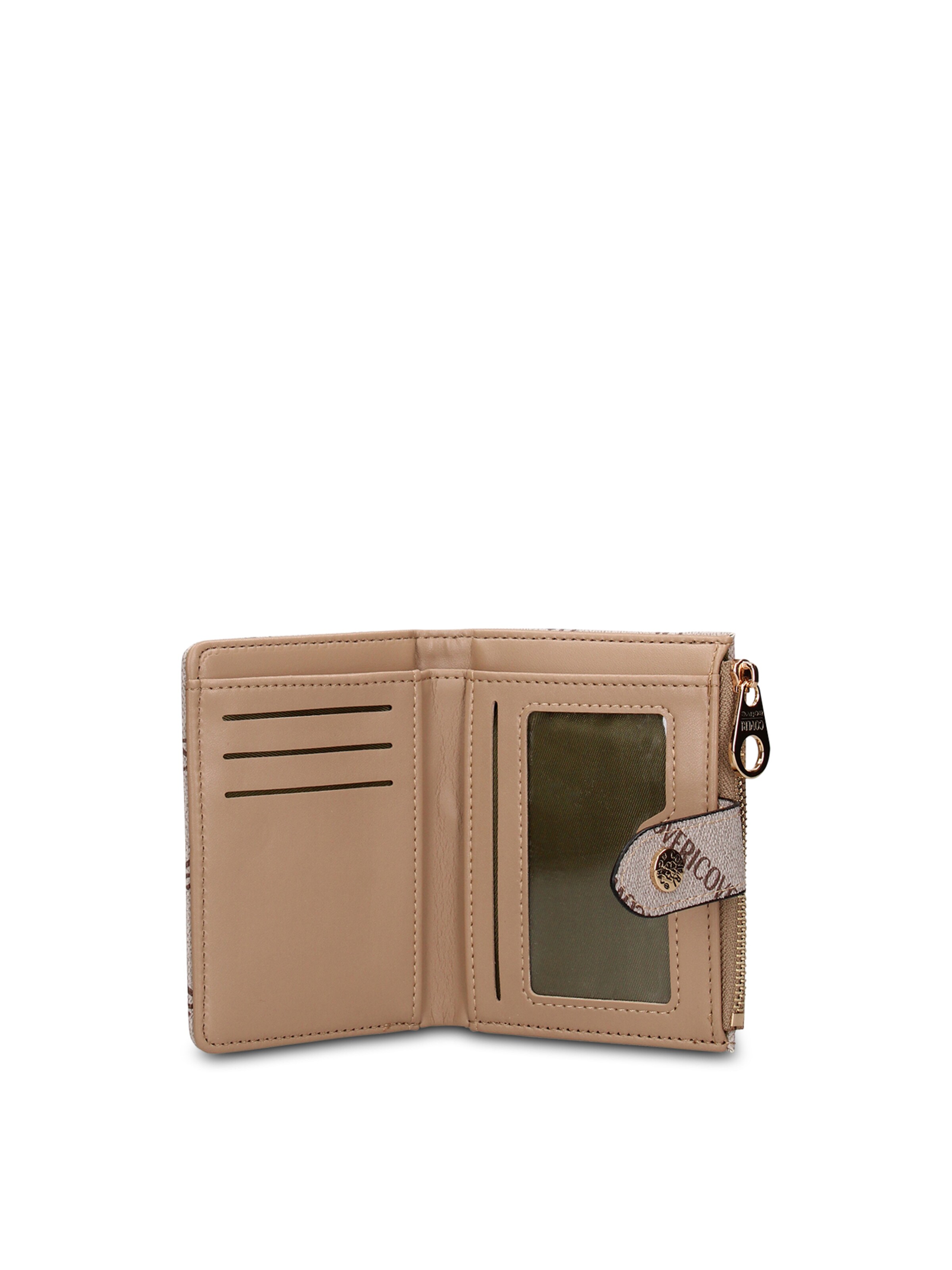 Portamonete 'Portafoglio donna Coveri Collection con bottone - Compatto e elegante' di Coveri Collection in verde