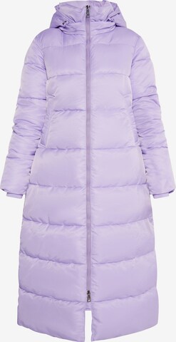 myMo ROCKS Winter Coat in Purple: front