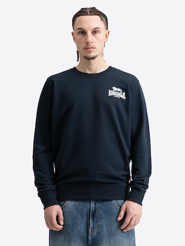 Sweat-shirt 'LONGRIDGE' LONSDALE en bleu : devant