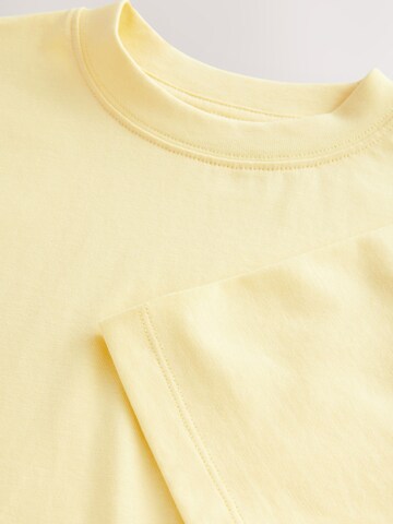 T-Shirt Next en jaune