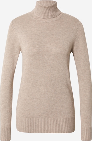 SAINT TROPEZ Pullover 'Mila' in Beige: predná strana