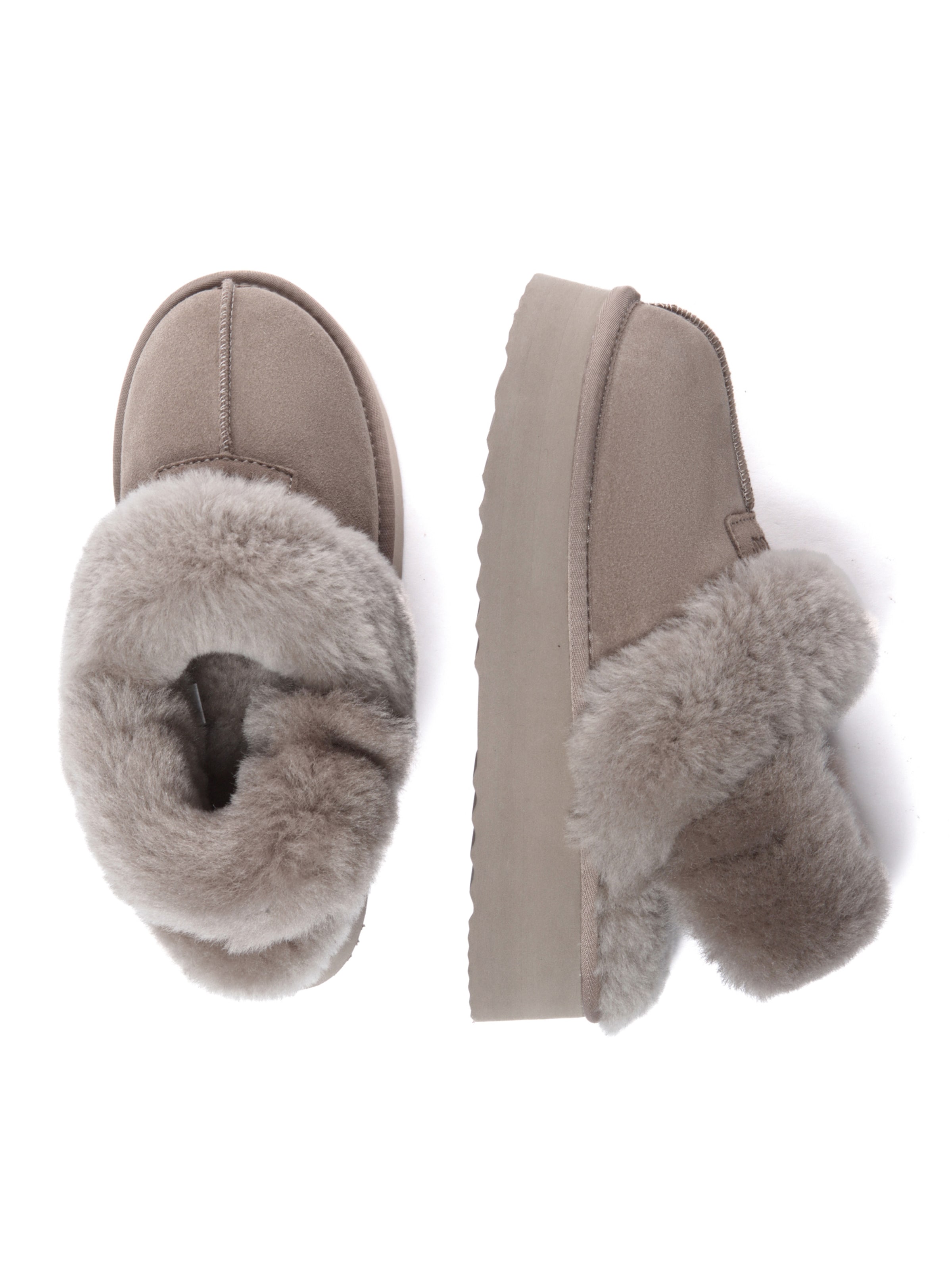 Everau - Pantufa 'Fantail' em cinzento