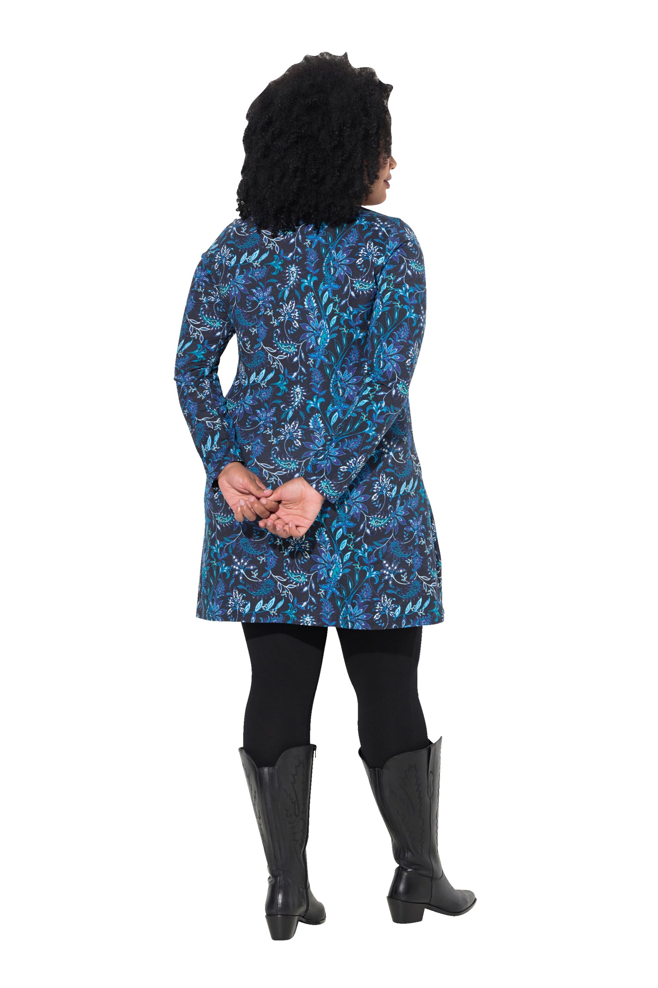 Ulla Popken Shirt in Blau