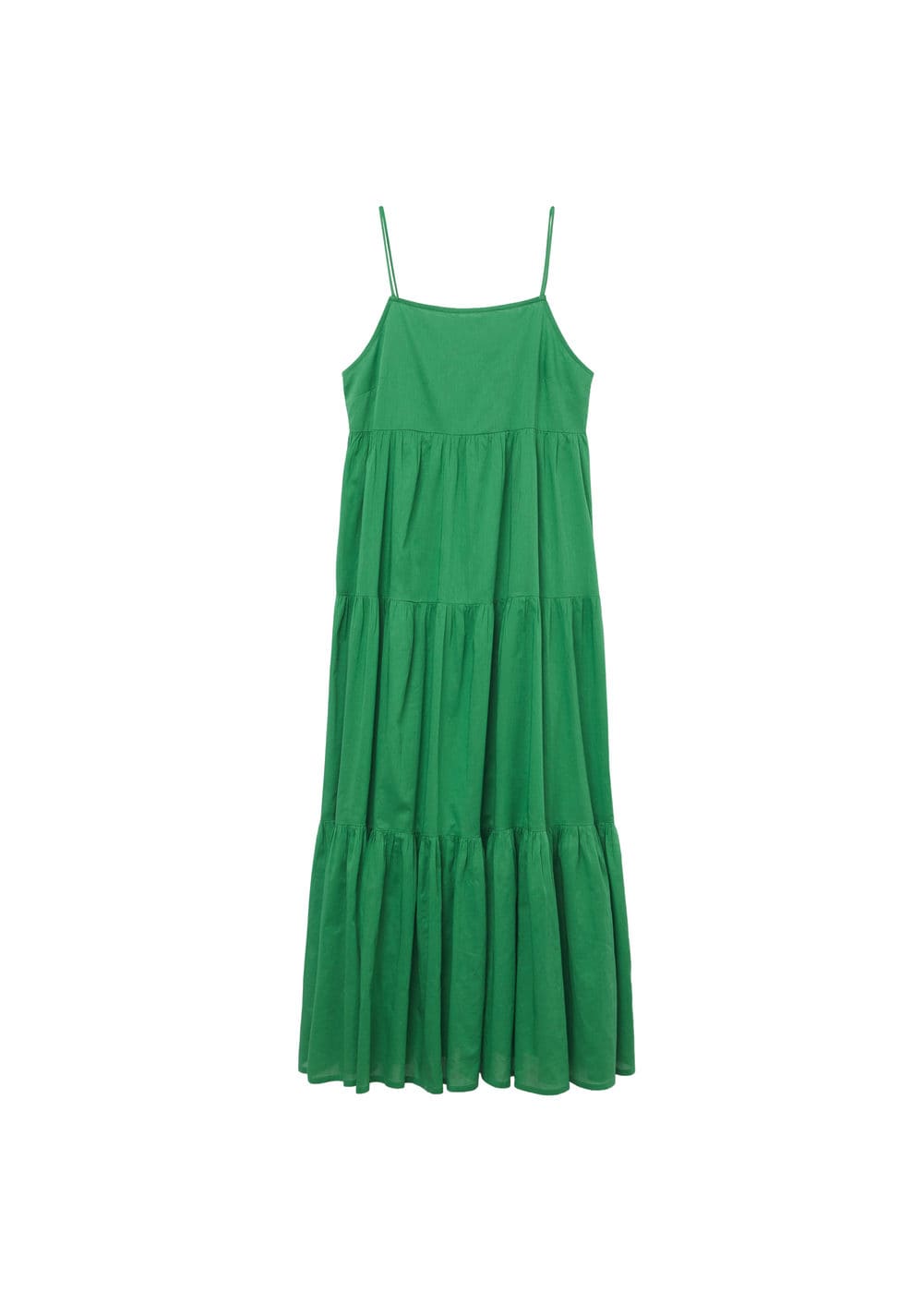 Kobiety 50e7a MANGO Letnia sukienka w kolorze Zielonym 