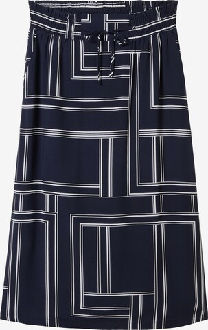 TOM TAILOR Rok in Blauw: voorkant