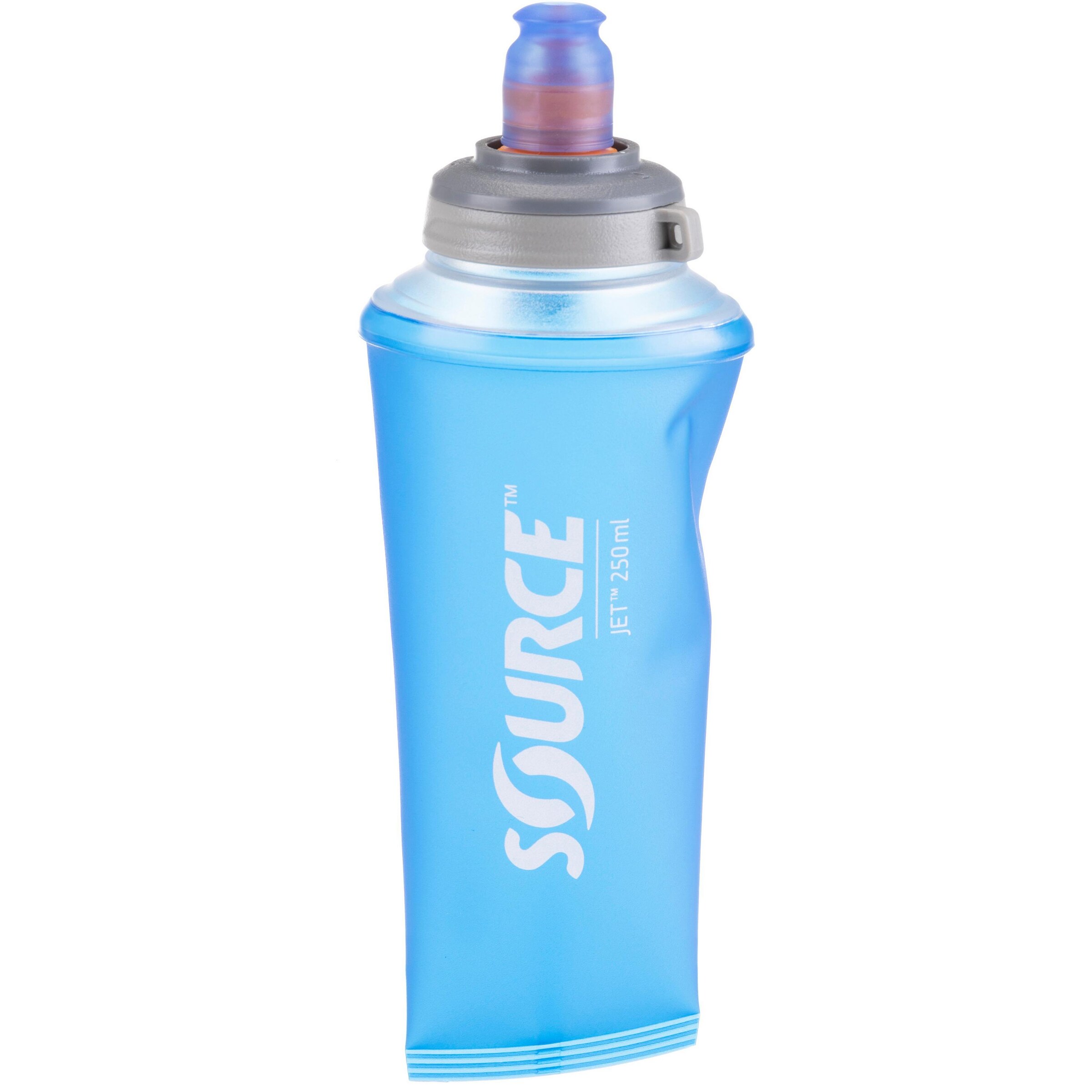 Source Drinking Bottle 'Jet' in Blue: front