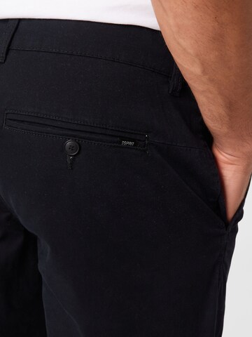 Regular Pantalon chino ESPRIT en noir