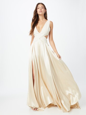 PINKO Evening dress 'CLEMENTINA' in Beige