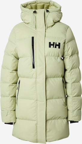 HELLY HANSEN Zimní kabát 'ADORE' – zelená: přední strana