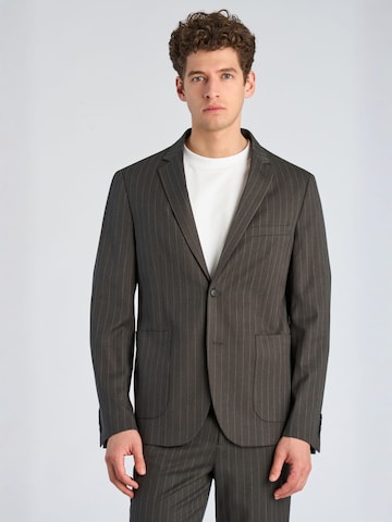 Lindbergh - Ajuste regular Chaqueta tipo saco para negocios en gris
