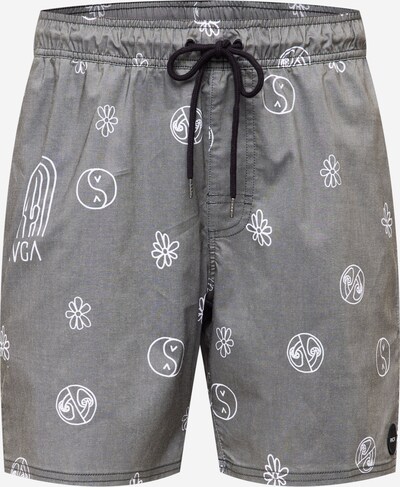 Pantaloni 'Barnes' RVCA pe negru / alb, Vizualizare produs