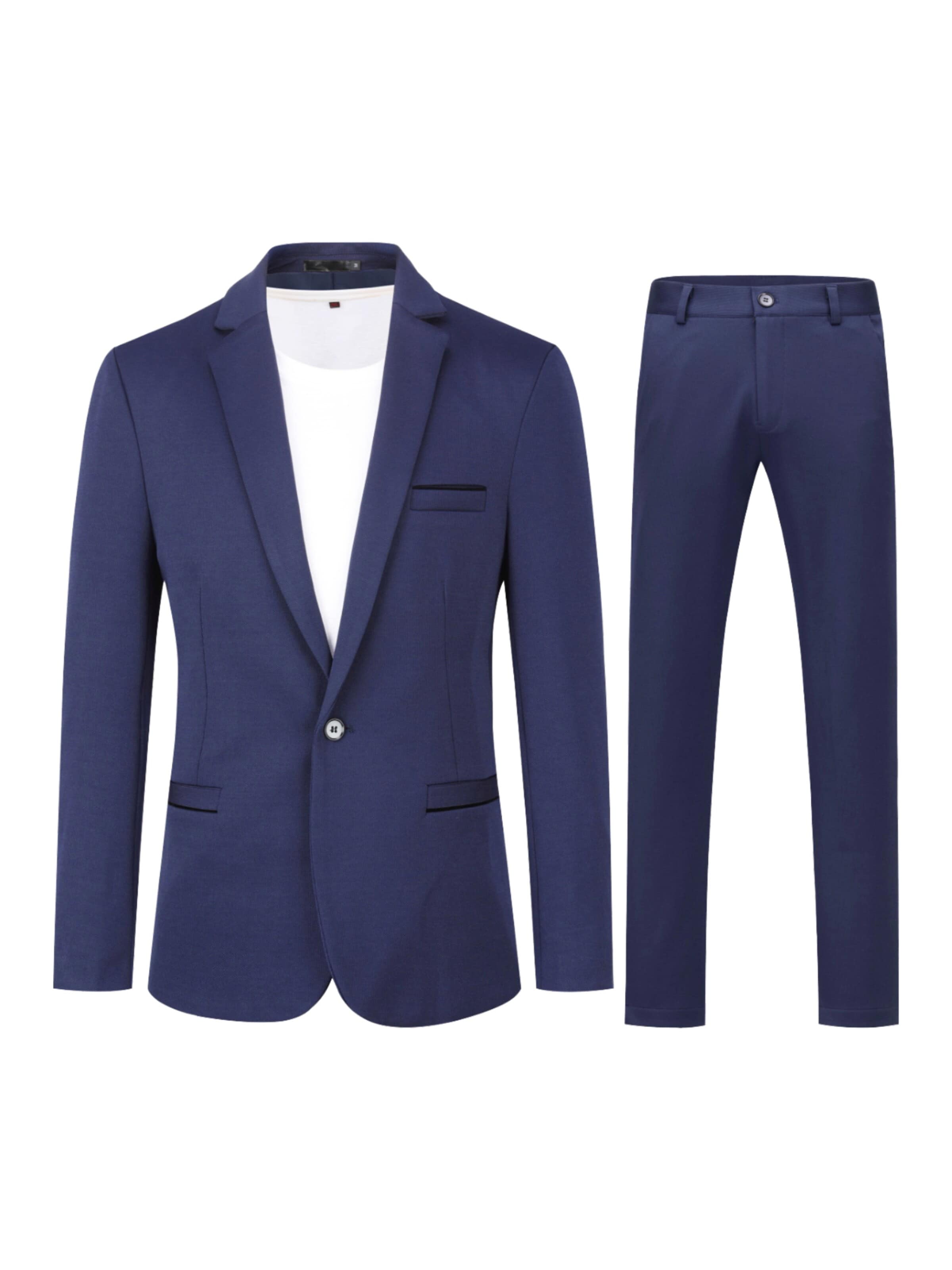 YOUTHUP Suit 'Einheit' in Blue: front