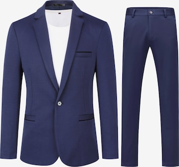 YOUTHUP Suit 'Einheit' in Blue: front