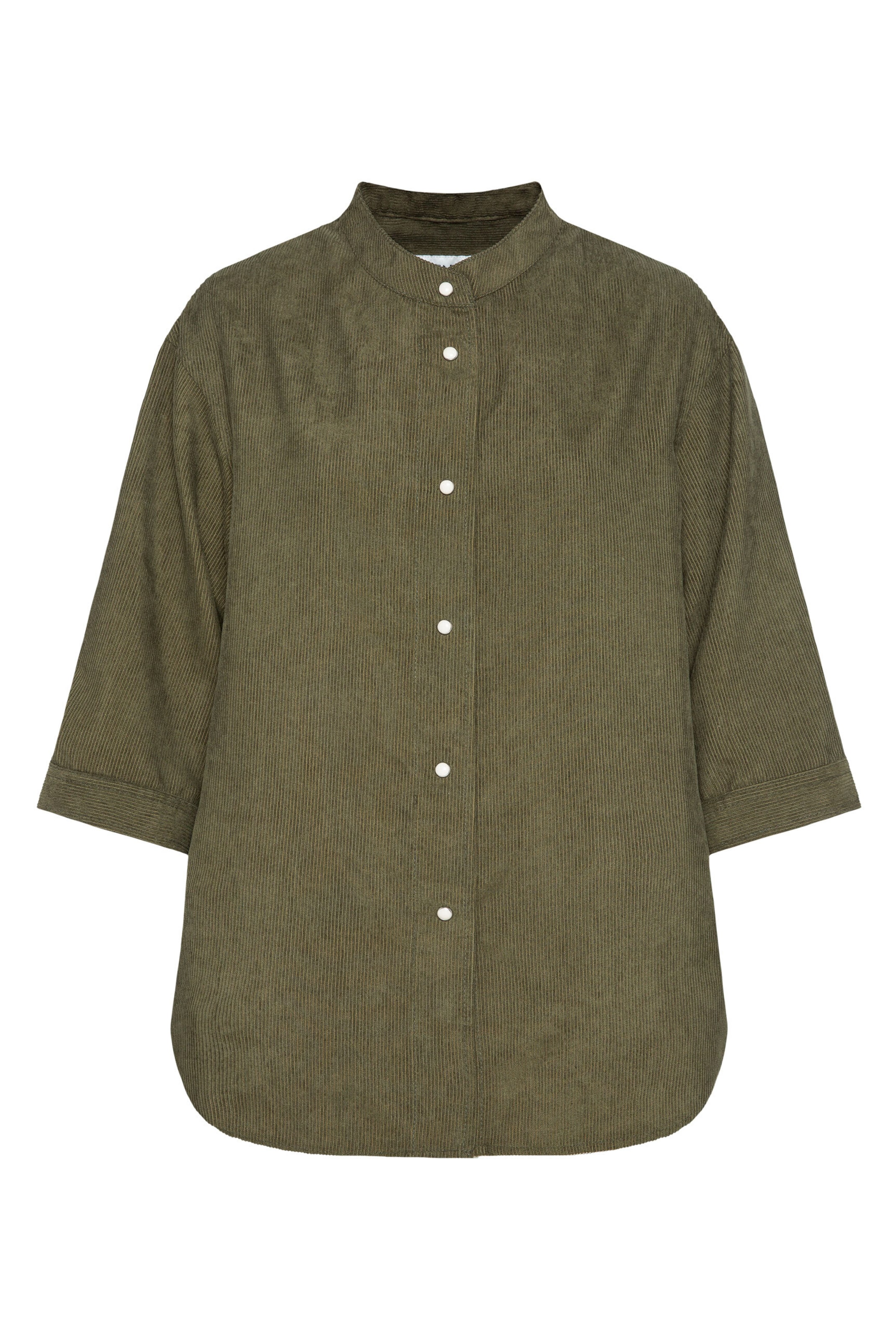 SENSES.THE LABEL Bluse 'Bos:ton' in Grün: Vorderseite