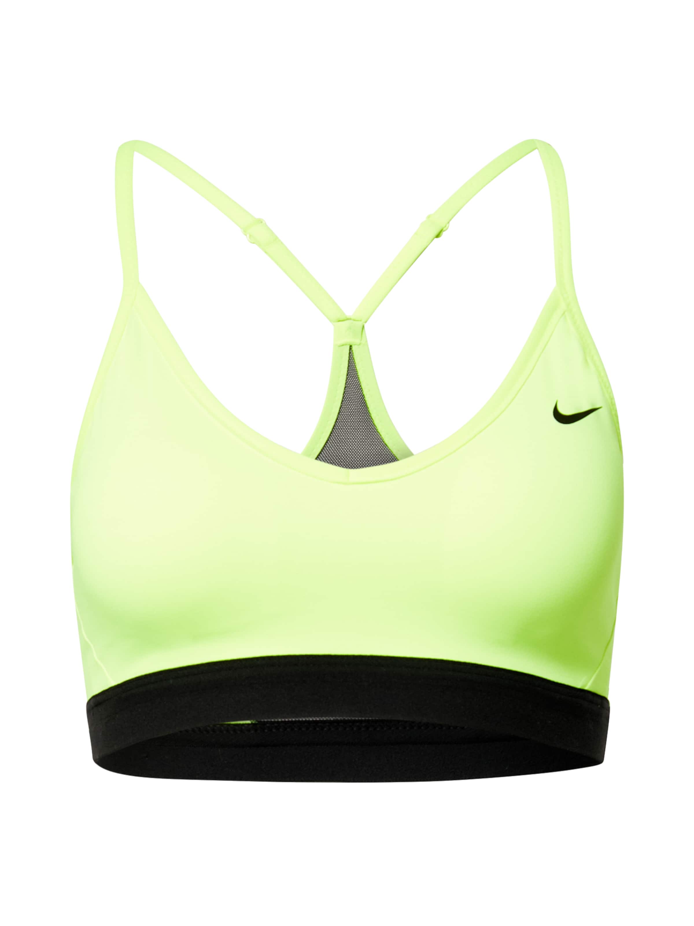 NIKE Sports bra 'INDY' in Neon green 